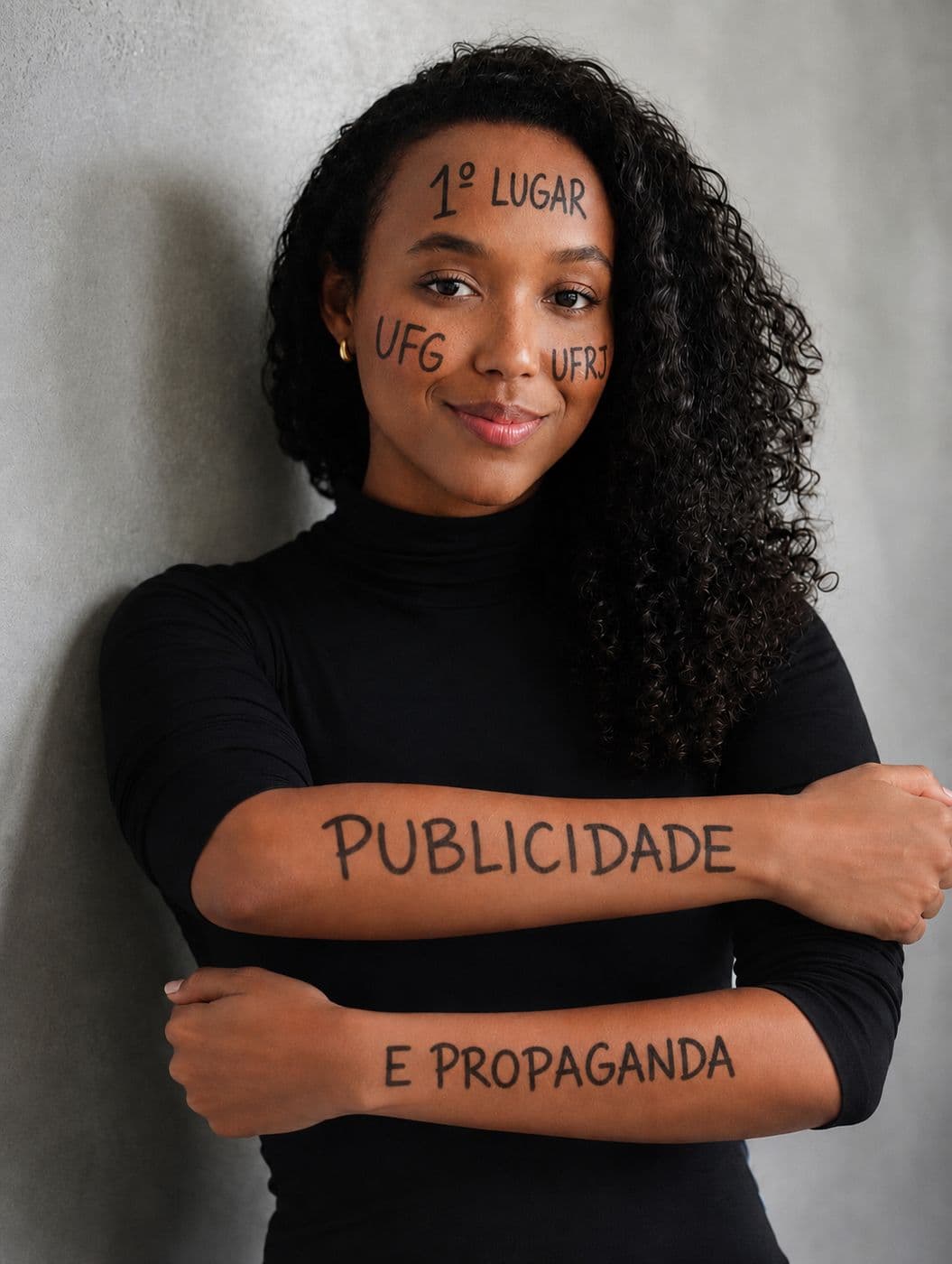 Aluno do Aprova-in Educação comemorando aprovação