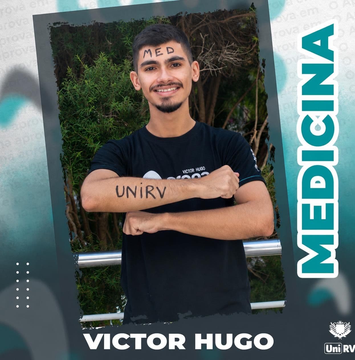 Victor Hugo, aprovado(a) em Medicina — UniRV